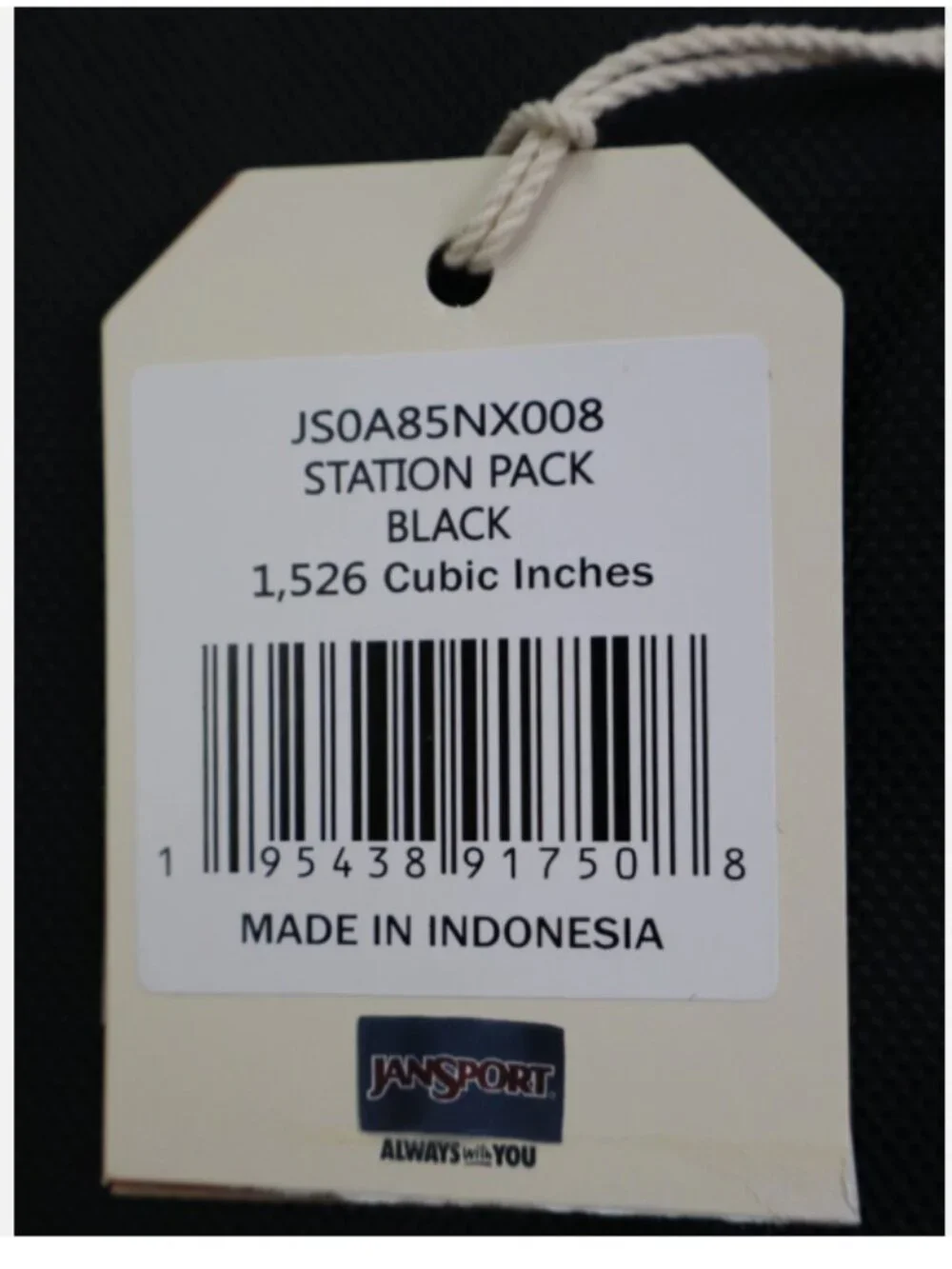Jansport new tags